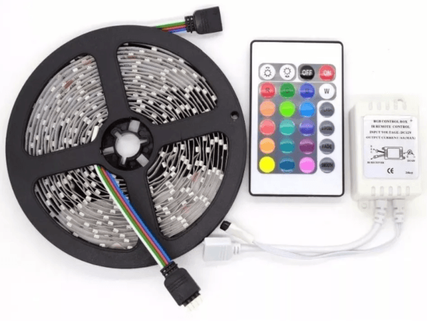 3528RGB+ Kit luces LED 5mtr 3 colores