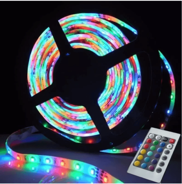 3528RGB+ Kit luces LED 5mtr 3 colores