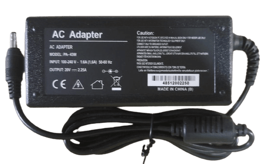 AD-LENOVO - Adaptador LENOVO 20v-2,25amp Punta amarilla