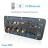 AM2702 - Tarjeta amplificadora para cabina de sonido 600w - Control remoto (copia)