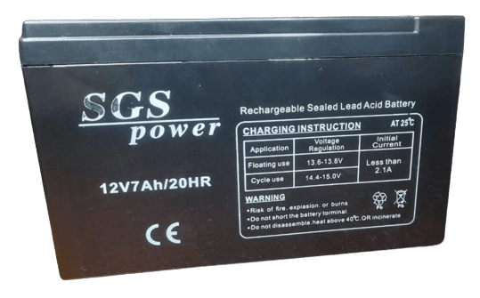 BA127 - Bateria recargable 12v - 7ah