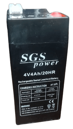 BA44 - Bateria recargable 4v - 4ah