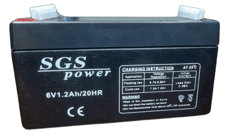 BA61_1.png BA61 - Bateria recargable 6v - 1.2ah