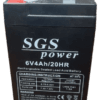 BA64 - Bateria recargable 6v - 4ah