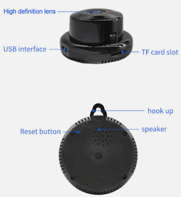 CCTV02 - Camara wifi HD 1080mp