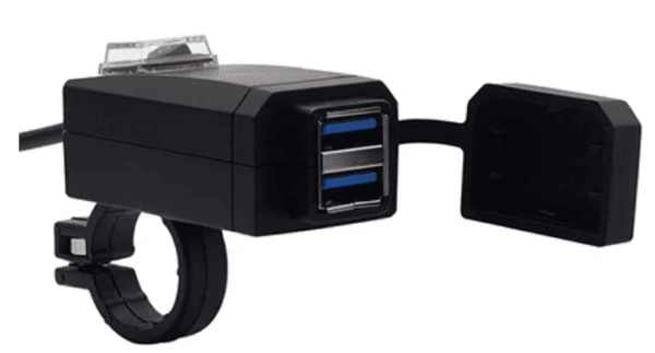 CUSB-H2 Cargador USB QC3.0 para motocicleta IP67