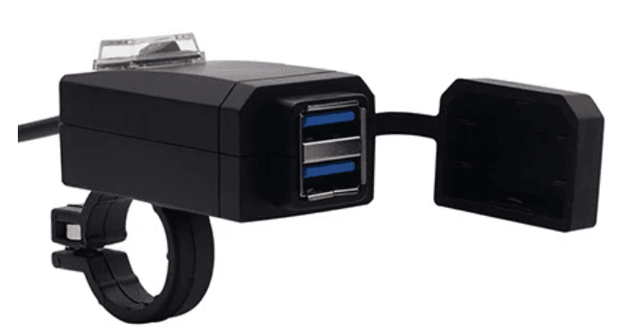 CUSB-H2 Cargador USB QC3.0 para motocicleta IP67