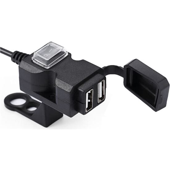 CUSB-H3 CARGADOR DOBLE USB 12V IMPERMEABLE IP67