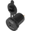 CUSB-H1 - Conector USB - (2) Entradas USB 2,1 amp - Con luz