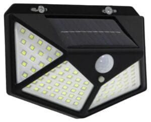 GR54A - Lampara solar de pared 100 leds
