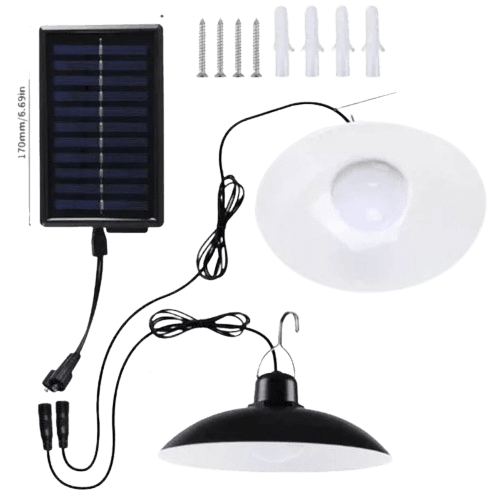 GR54D - Lampara solar de colgar C/Control