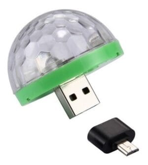 LA102B Luz Led Bola Micro USB 4w