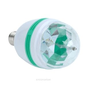 LA102 E27 6W LED Giratoria RGB