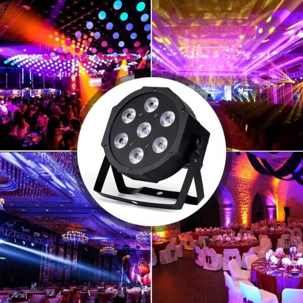 LA105 - Led mini par light 6 led