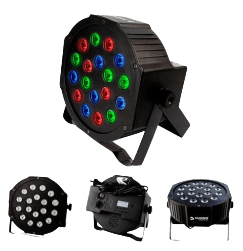 LA107 Led Mini Flat Par Light 18Led