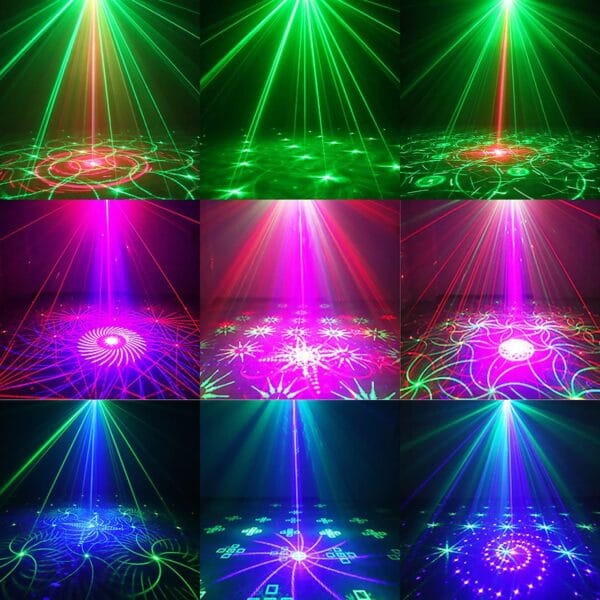 LA209 -  Luz lasser, Estrober 3 Secciones