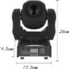 LA210B - Cabeza Robotica RGB 60W