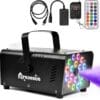 MH301L - Maquina de Humo 500w con luz led  RGB y Control remoto