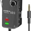 MIX100 - Pre-amplificador COMICA, Interfaz XLR para Celular / PC / Camara AD2 XLR / 6,35mm