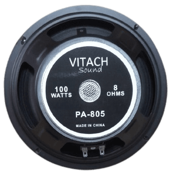 PA805 - Parlante 8", Bobina 1", Iman 20oz, 8oh, 200w