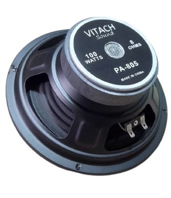 PA805 - Parlante 8", Bobina 1", Iman 20oz, 8oh, 200w