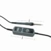RT606 - Estacion de Soldadura Ajustable de temperatura digital 60w max