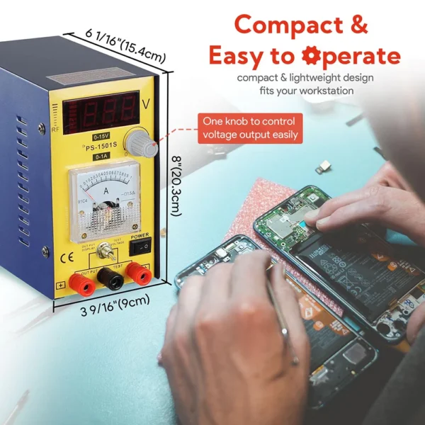 RT702 - Fuente regulada 15v - 1amp