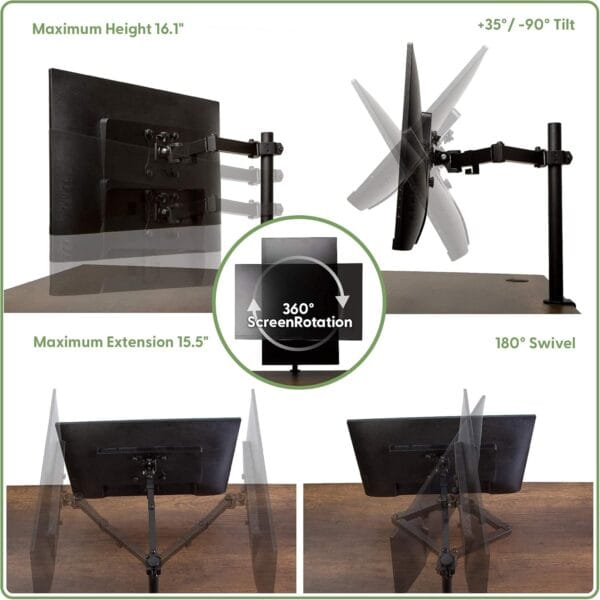 SP104 -  Soporte para Monitores escritorio  17" ~ 32"