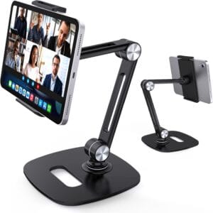 SP106B - Soporte celular o tablet escualizable  para escritorio