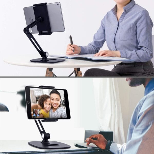 SP106B - Soporte celular o tablet escualizable  para escritorio