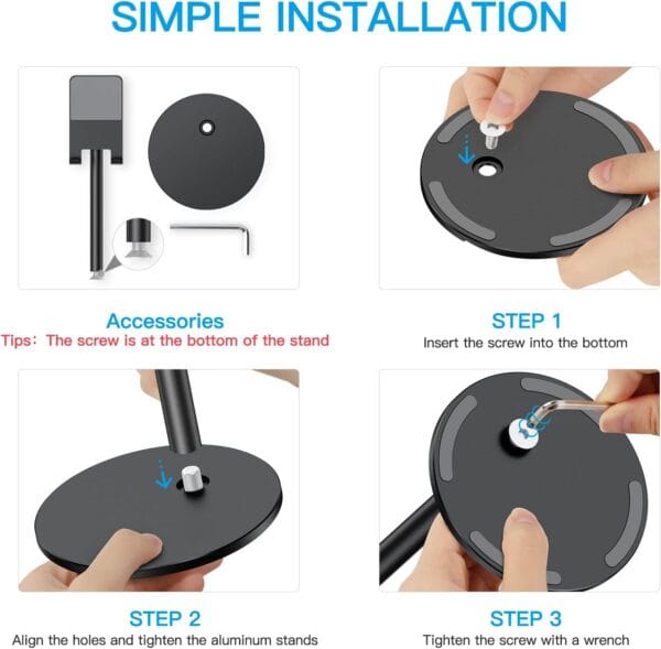 SP106 - Soporte celular o Tablet para escritorio 2 alturas