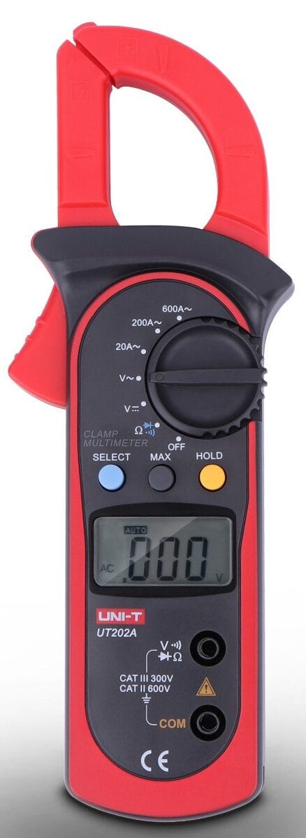 UT202A+ - Pinza Voltiamperimetrica UNI-T UT202A+