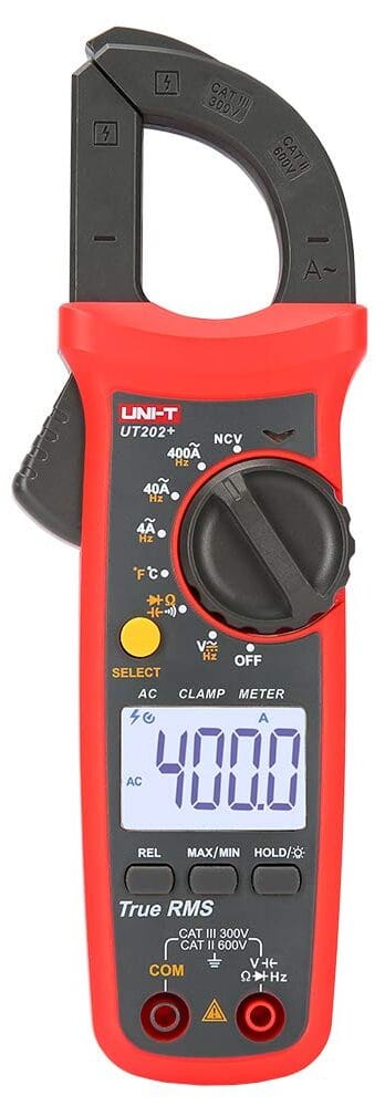 UT202+ - Pinza Voltiamperimetrica UNI-T UT202+
