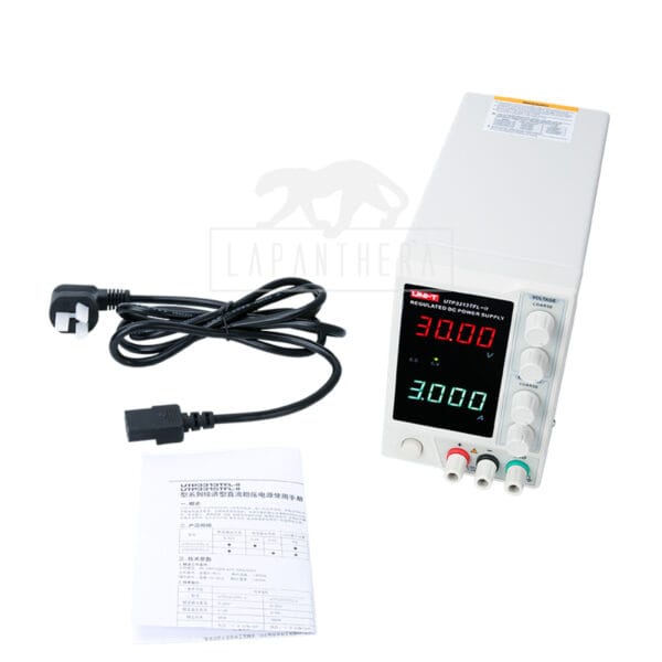 UT3313TFL - Fuente regulada de voltage CC lineal económica, UNI-T