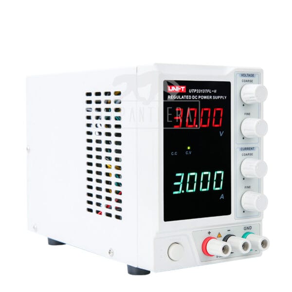 UT3313TFL - Fuente regulada de voltage CC lineal económica, UNI-T