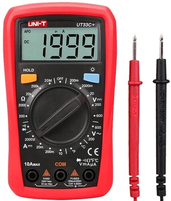 UT33C_2-e1726680452943.jpg UT33C+ - Multimetro UNI-T UT33C+