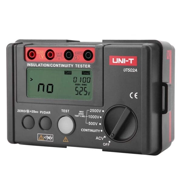 UT502A - Medidor de Resistencia de Aislamiento Unit UT502A