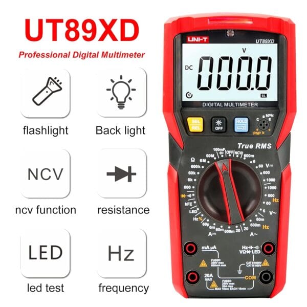 UT89XD - Multimetro UNI-T UT89XD