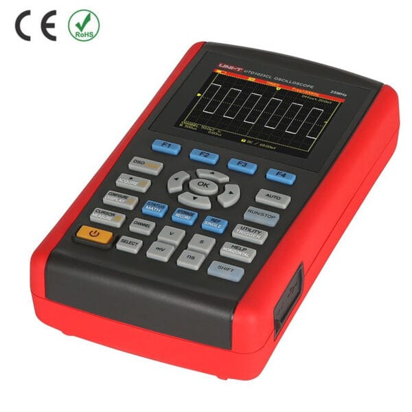 UTD1025CL - Osciloscopio Digital Portátil De 25MHz 2 Canales Unit UTD1025CL
