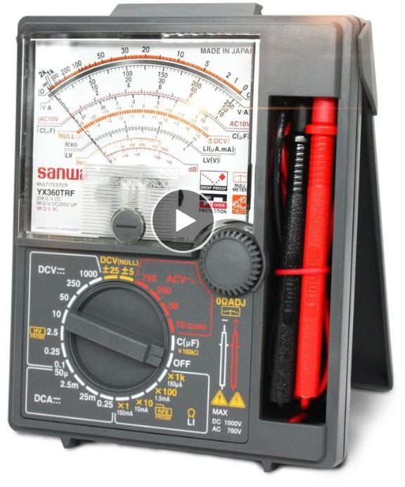 YX360TRD - Multimetro Analogo SANWA
