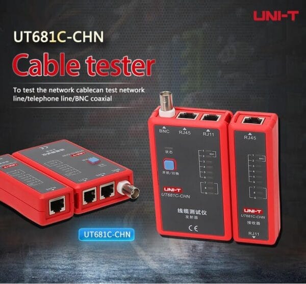 UT681C - Probador de red UNI-T