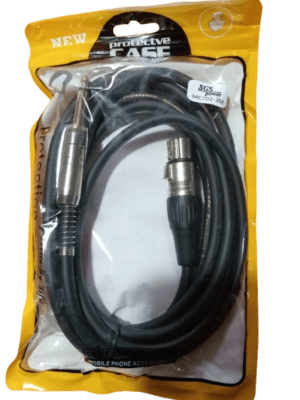 MC102-3 - Plug 6.35mm Mono a Canon H Metalico