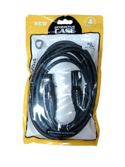 MC103-3 MC102-3 - Plug 6.35mm Mono a Canon H Metalico