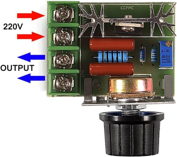 MO19 - Controlador velocidad Motor AC 110~220v