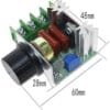 MO19 - Controlador velocidad Motor AC 110~220v