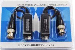 BALUN - UTP Vídeo Balun analógico de presión 2MP