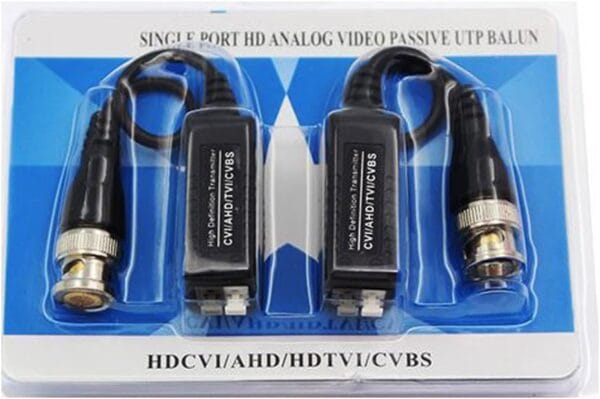 BALUN - UTP Vídeo Balun analógico de presión 2MP