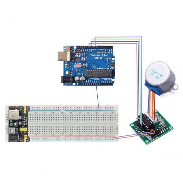 MO17A - Modulo Motor de paso con motor 5V