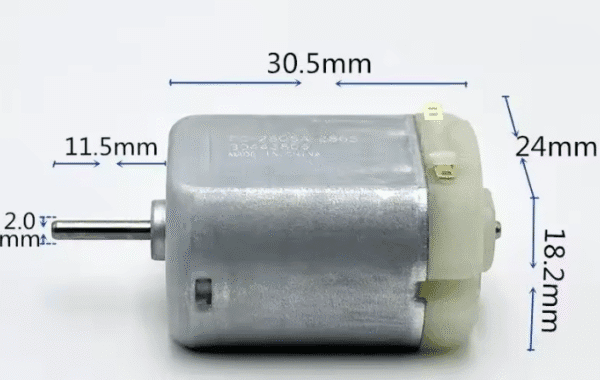 MOT01A - Motor Jhonson Grande 12V DC