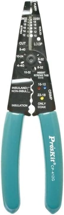 PK CP-412G - Pelacables - Cortador - Ponchadora Pro´sKit